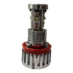 LED Angle Eye Bulbs Pair  Built-In Cooling Fans & Wiring Harness No Part# BMW